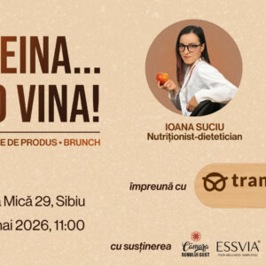 Bilet "Proteina... bat-o vina!" (9 mai, Sibiu)